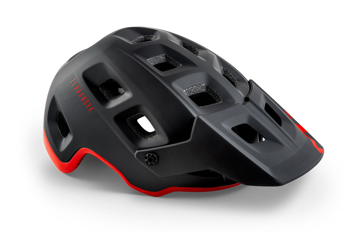 3HM121CE00MNR1 Casco TERRANOVA MET Mountain Bike Helmet for Trail and E-MTB BLAC