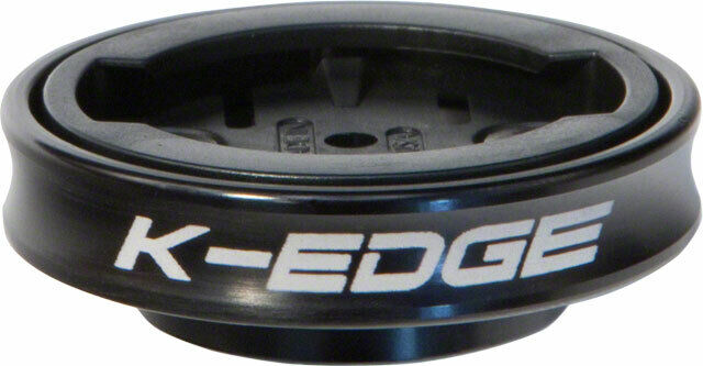 K-Edge Gravità Cappello Stelo Supporto per Garmin Quarto Turn Tipo Computer Nero