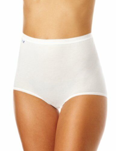 Sloggi, Basic Maxi, Slip per bambine e ragazze, Bianco (Weiß - Weiß), (t5r)