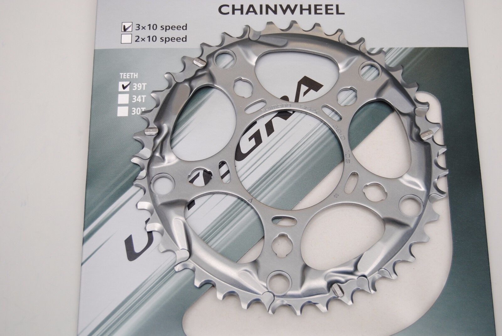 Corona SHIMANO ULTEGRA 39T FC6703 SILVER/CHAINRING SHIMANO ULTEGRA 39T FC-6703