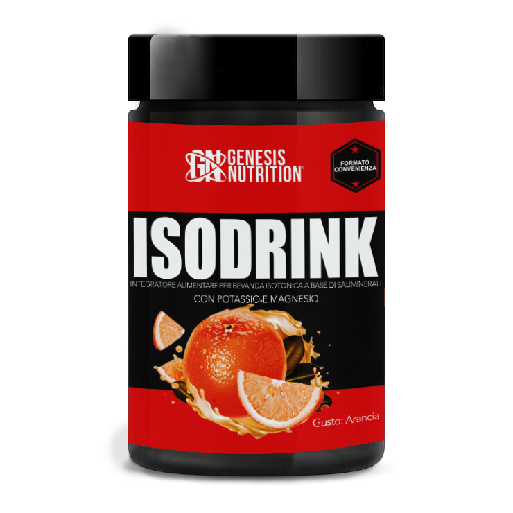 Isodrink preparato di sali minerali potassio e magnesio 480g Genesis Nutrition