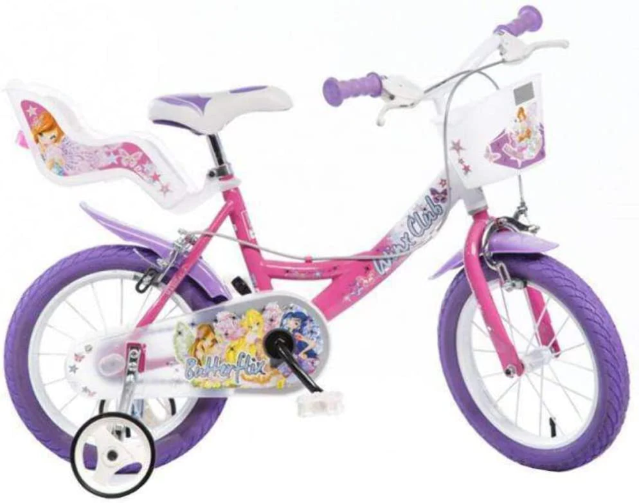 DINO BIKES - Bicicletta Winx 14 " pollici nuova grafica Dino Bikes Bambina144R-W