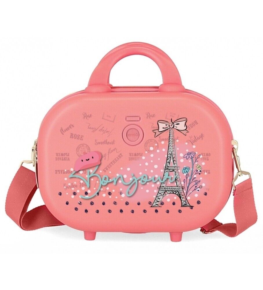BEAUTY PARIS BON ROSA DISNEY 24 ORE TROLLEY TRACOLLA ABS RIGIDO