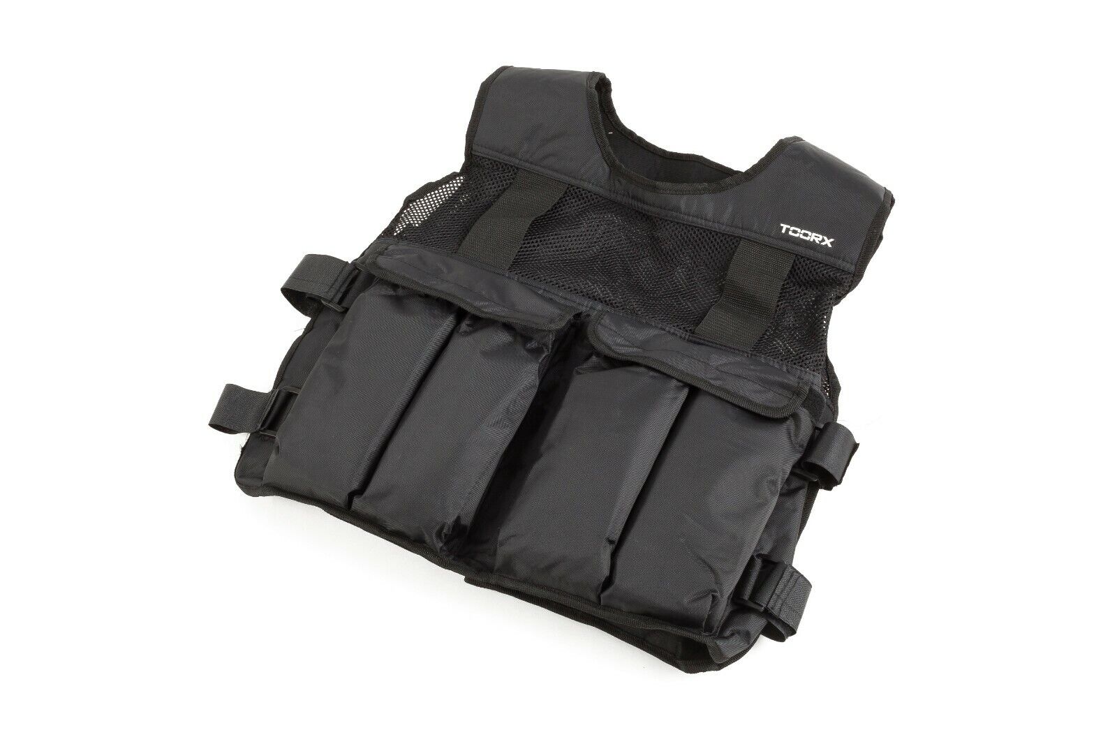 TOORX GILET TATTICO 10 kg Giubbotto appesantito zavorrato con pesi estraibili