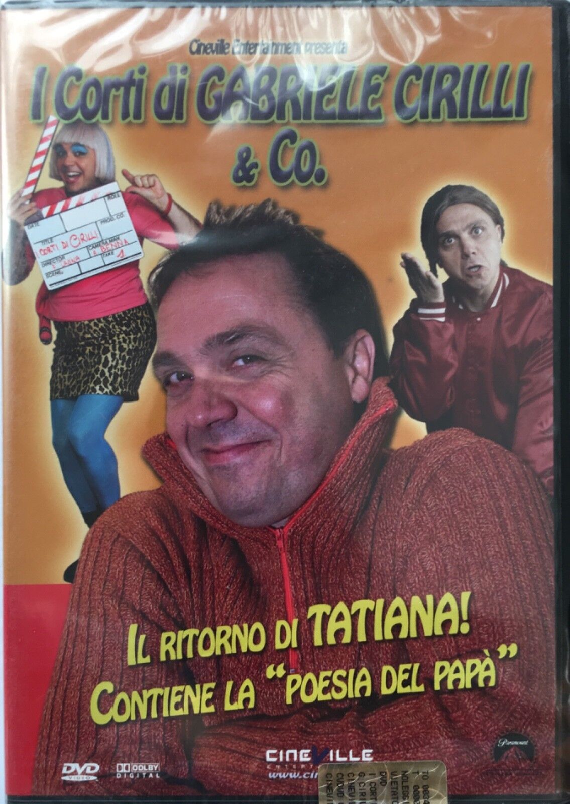 I CORTI DI GABRIELE CIRILLI & CO - IL RITORNO DI TATIANA! DVD NUOVO