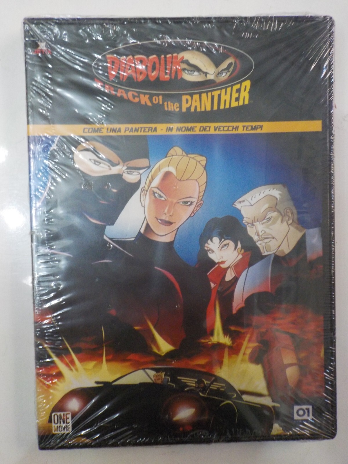Diabolik Track of the Phanter n 3 Cartone in Dvd Originale - COMPRO FUMETTI SHOP