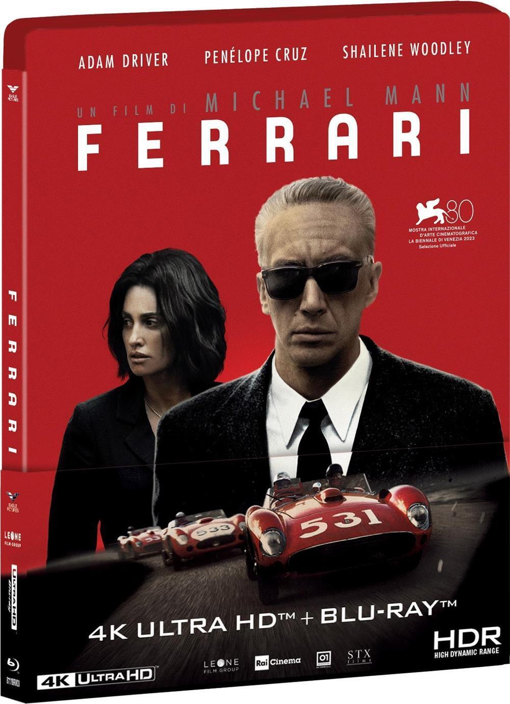 Ferrari (Steelbook) (4K Ultra Hd+Blu-Ray Hd) (Regione 2 PAL) - Michael Mann