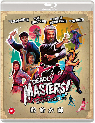 Deadly Masters!: 4 Kung Fu Classics (Blu-ray) Alan Chui Chung-San Mark Long