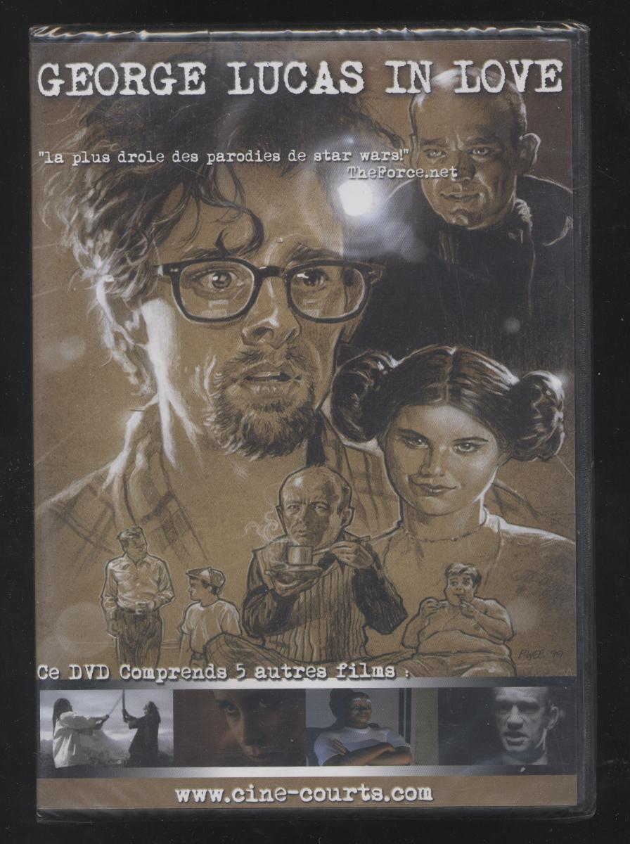 Nuova DVD George Lucas IN Love Parodia Divertente Di Star Wars + 4 Corti Film