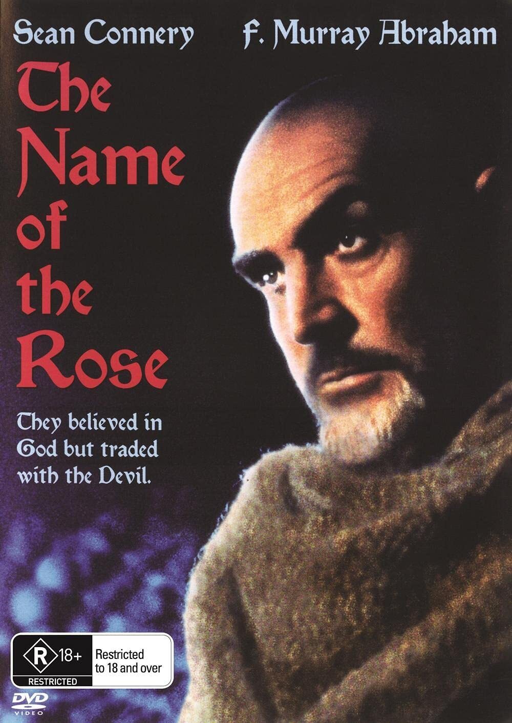 The Name of the Rose (DVD) Sean Connery F. Murray Abraham Christian Slater
