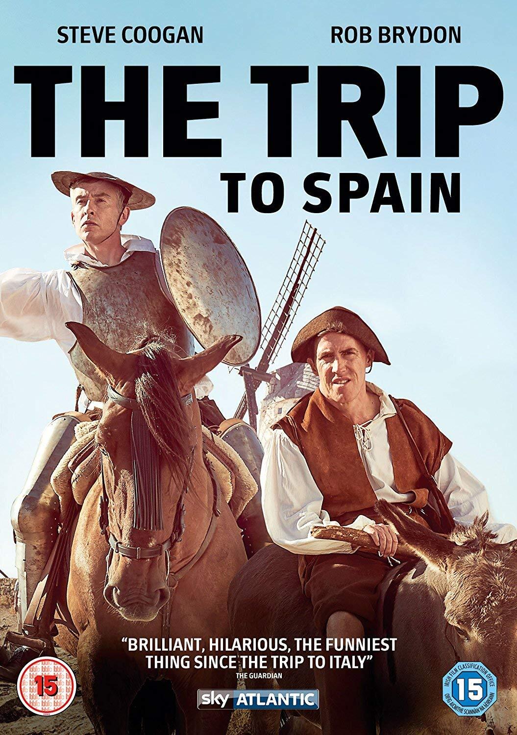 The Trip To Spain (DVD) Steve Coogan Rob Brydon