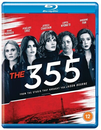 The 355 (Blu-ray) Penélope Cruz Édgar Ramírez Sebastian Stan Edgar Ramirez
