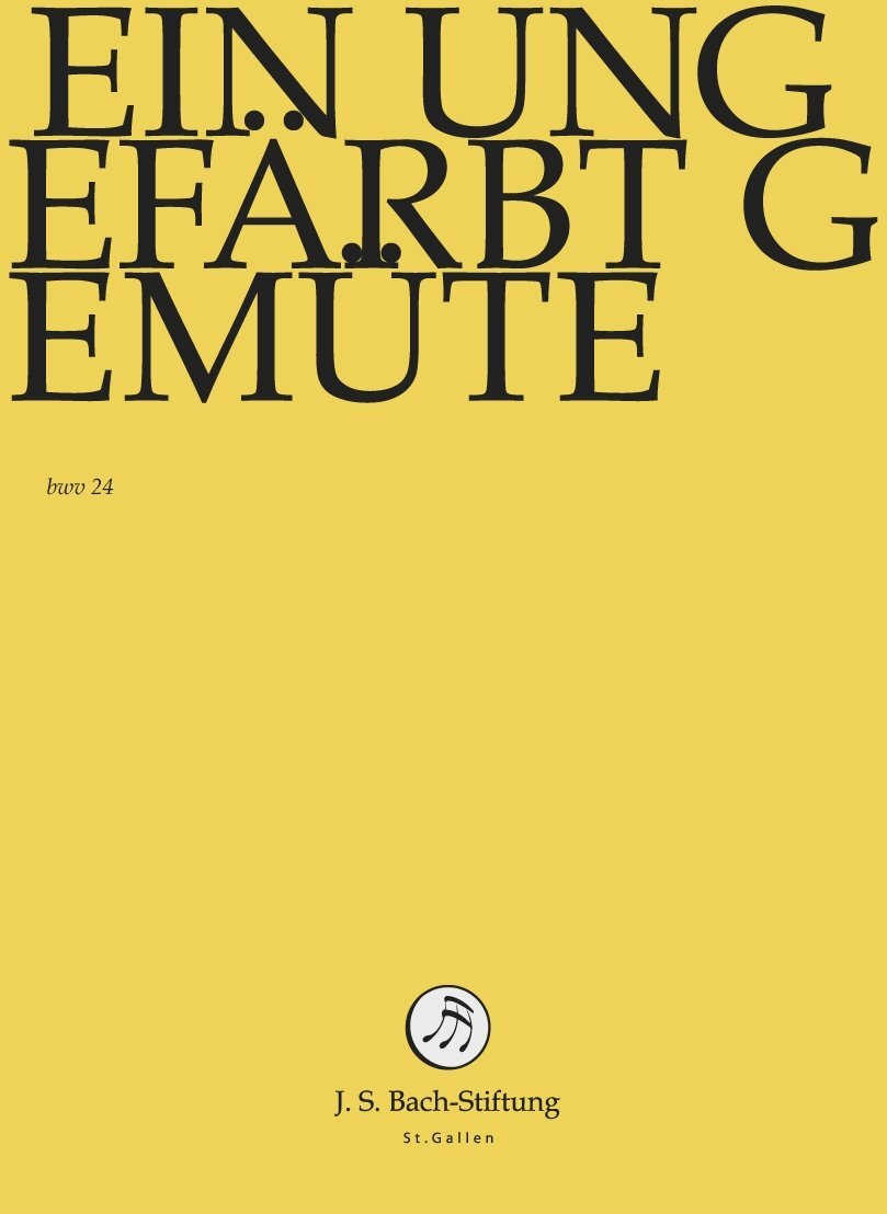 Ein ungefärbt Gemüte (J.S. Bach-Stiftung) [DVD] (DVD) J.S. Bach-Stiftung