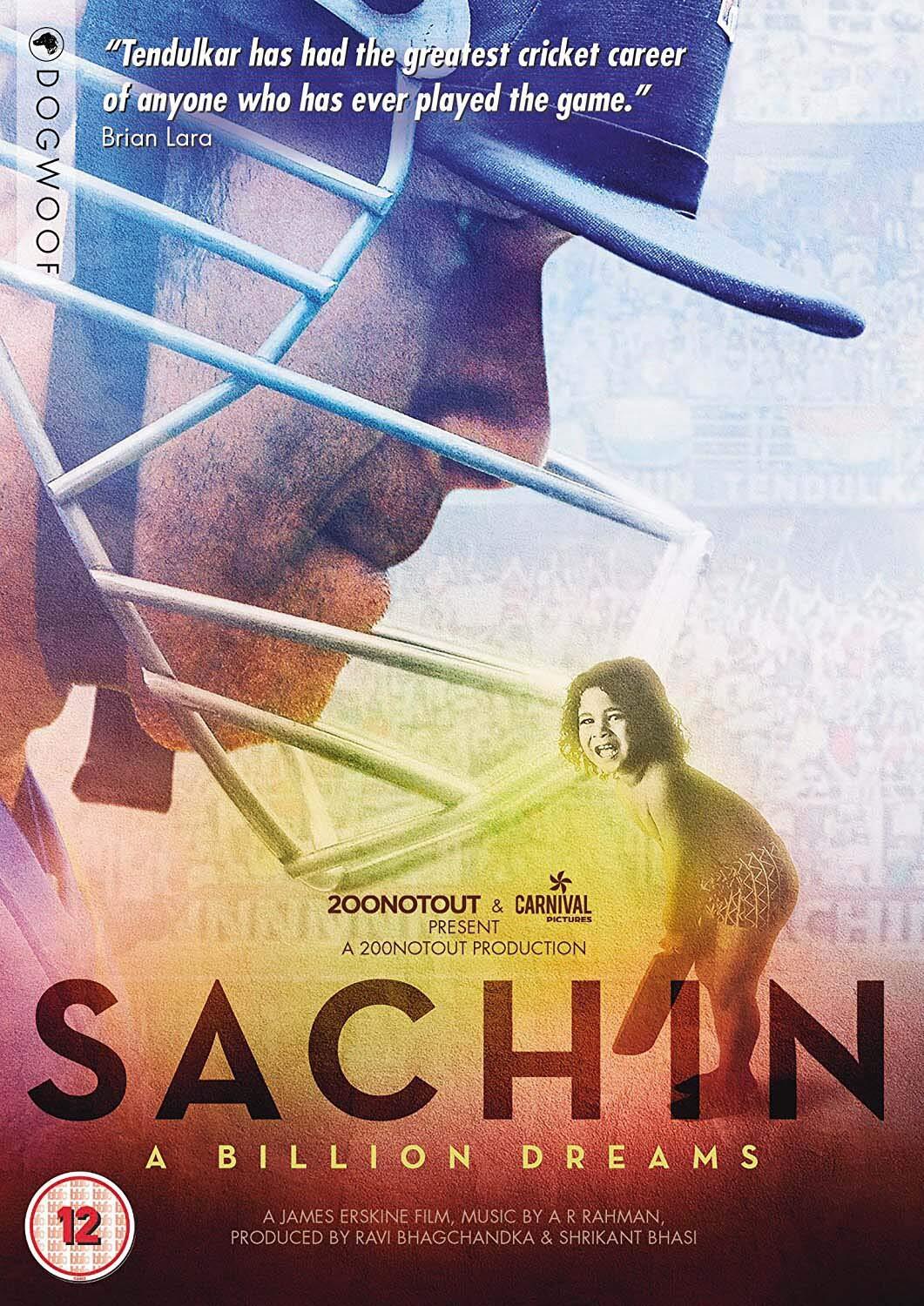 Sachin: A Billion Dreams (official UK version) (DVD) Sachin Tendulkar Mayur More