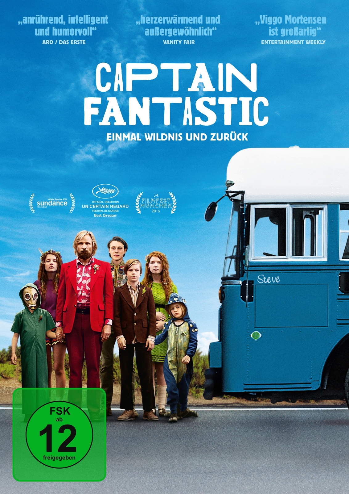 Captain Fantastic - Einmal Wildnis und zurück (DVD)