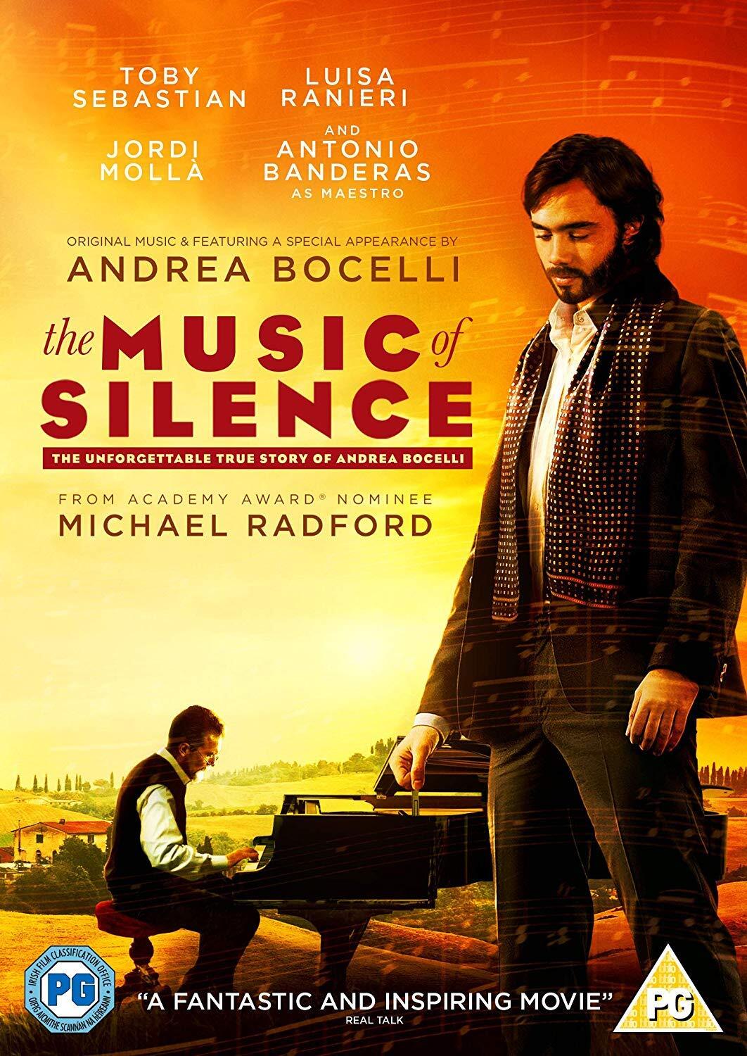 The Music of Silence (DVD) Antonio Banderas Jordi Mollà Toby Sebastian