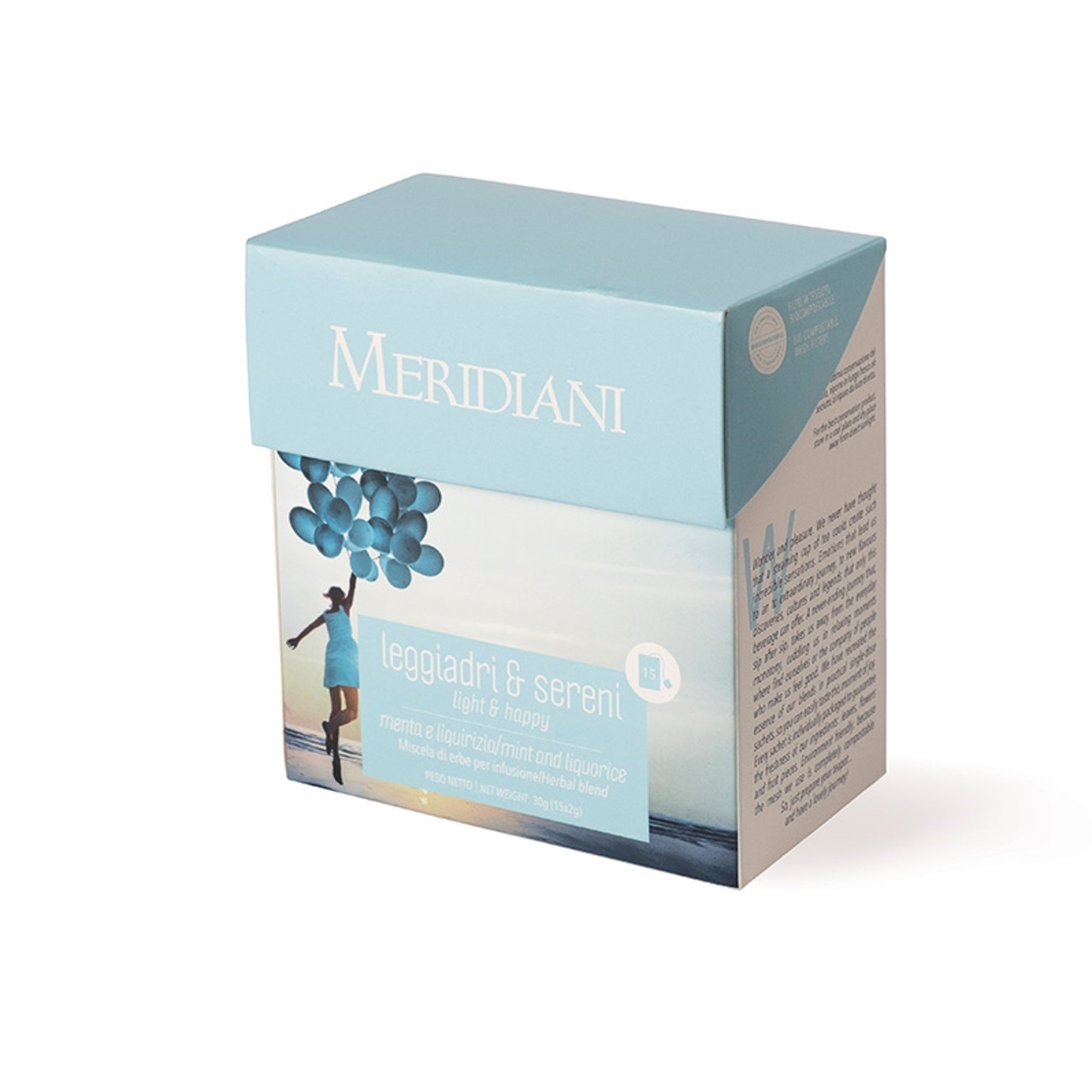 Meridiani - Leggiadri e Sereni - Tisana depurativa Menta Piperita e Liquirizia 1
