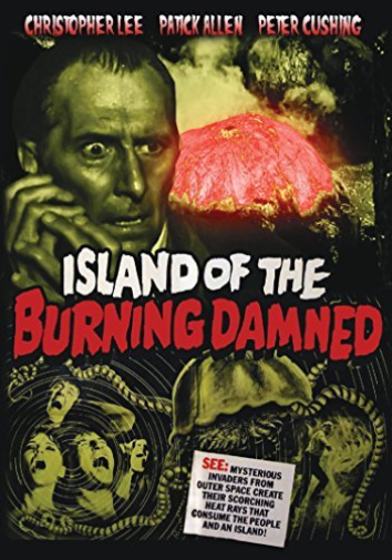 ISLAND OF THE BURNING DAMNED-ISLAND OF THE BURNING DAMNED DVD NUOVO