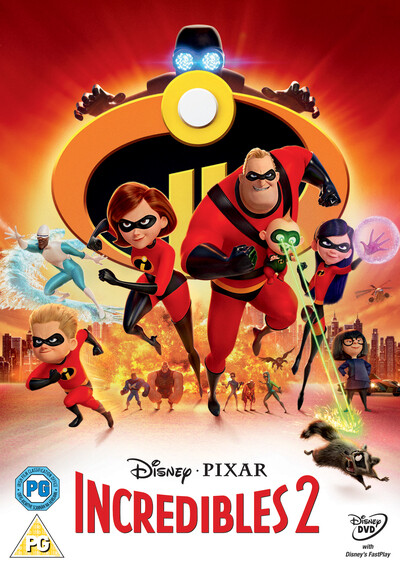 Incredibles 2 DVD (DVD)