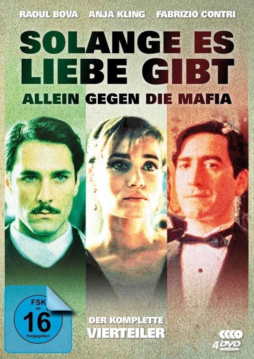 Solange es Liebe gibt - Allein gegen die Mafia. Der komplette Vierteiler [ (DVD)