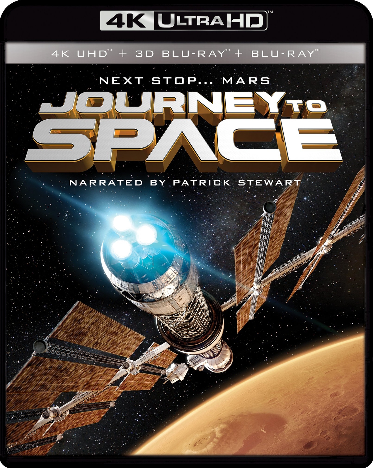 Journey to Space - 4K UHD + 3D Blu-ray + Blu-ray (4K UHD Blu-ray)