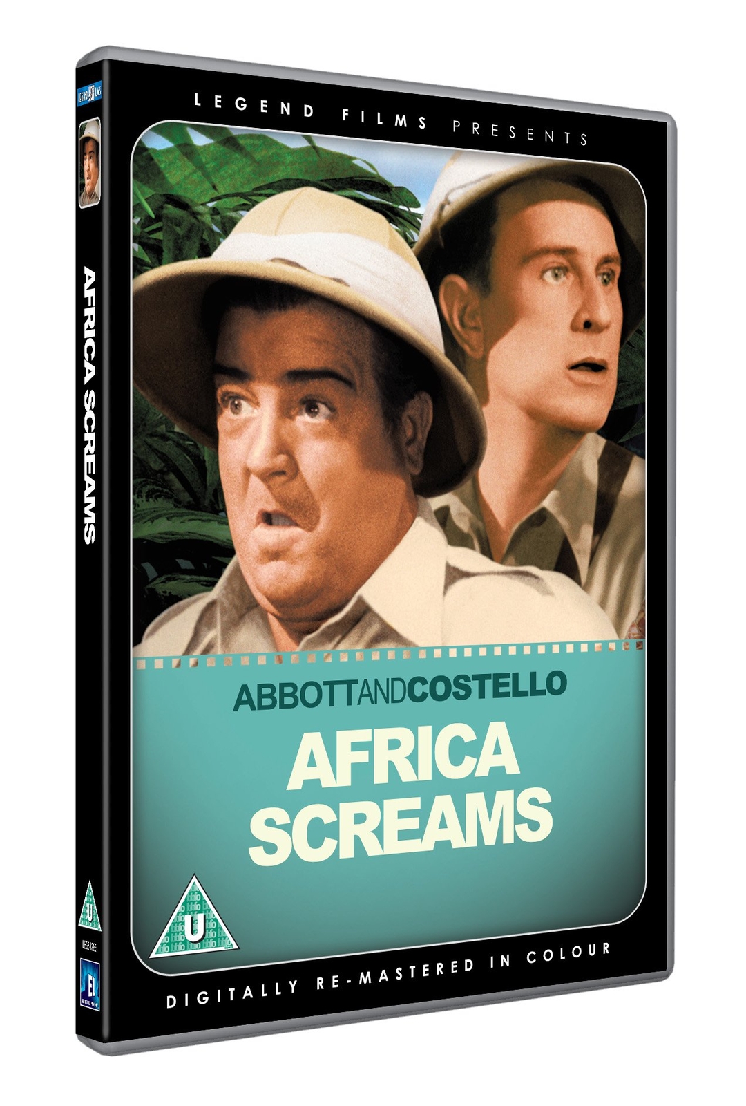Abbott & Costello - Africa Screams In Colour (DVD) Bud Abbott Lou Costello