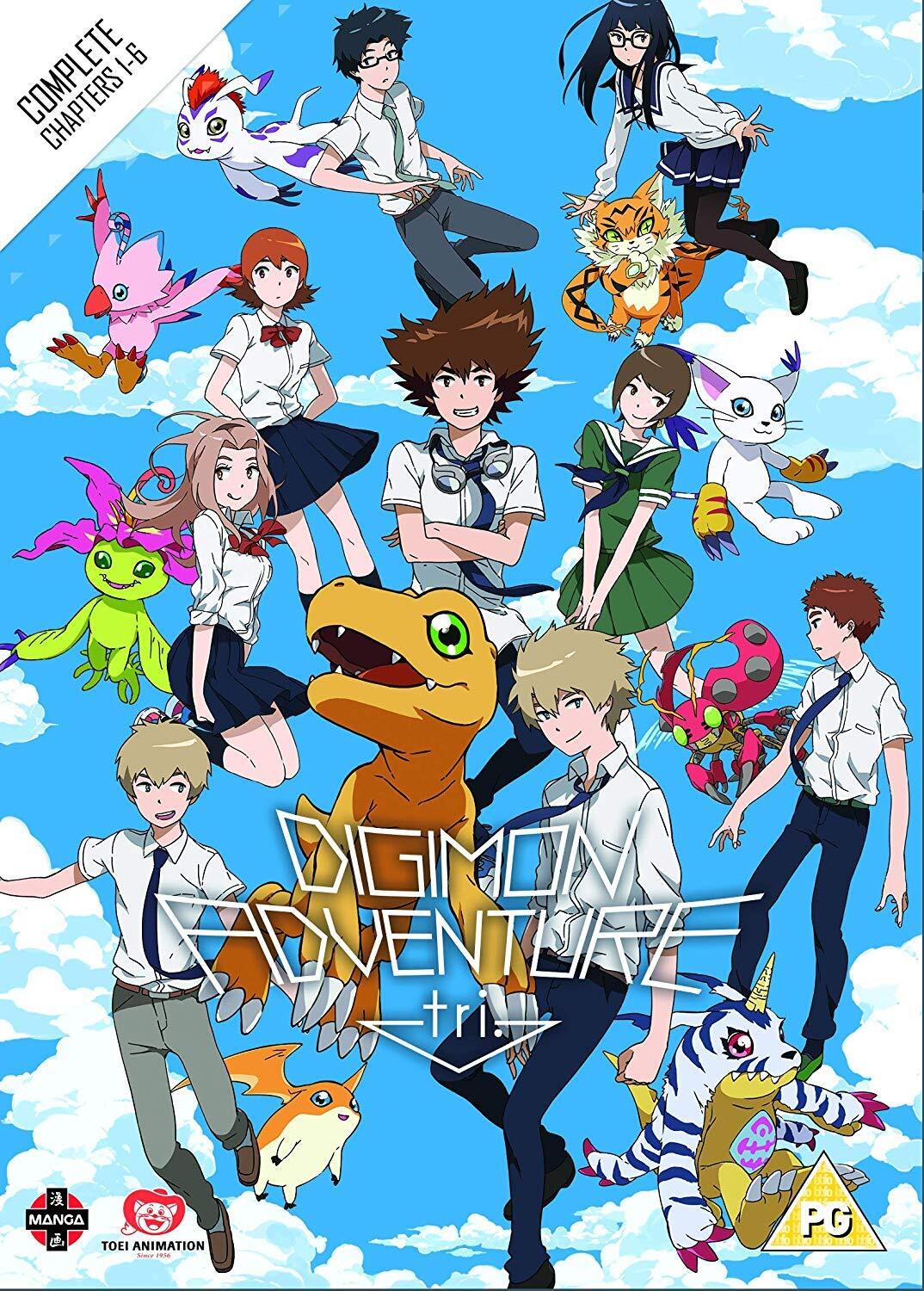 Digimon Adventure Tri: The Complete Movie Collection (DVD) Joshue Sethhall