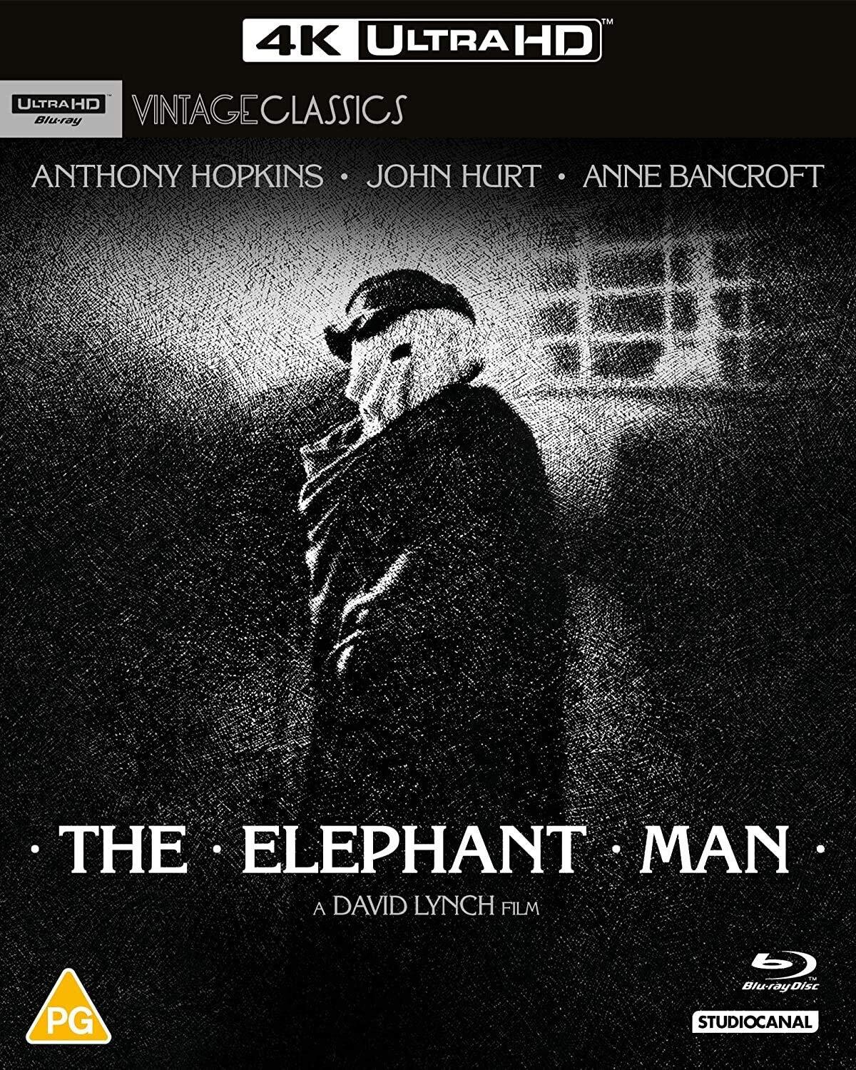 The Elephant Man (4K UHD Blu-ray) Anne Bancroft Michael Elphick Wendy Hiller