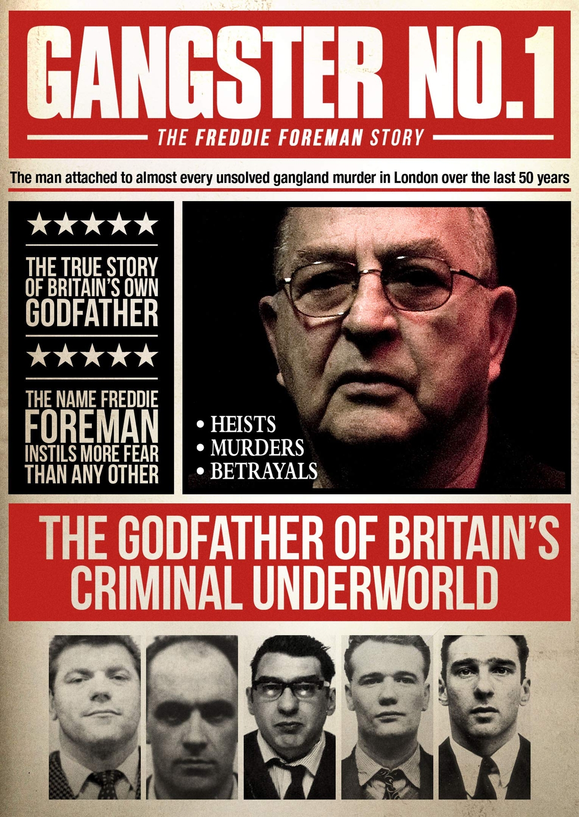 Gangster No.1 The Freddie Foreman Story (DVD) Freddie Foreman Frank Fraser