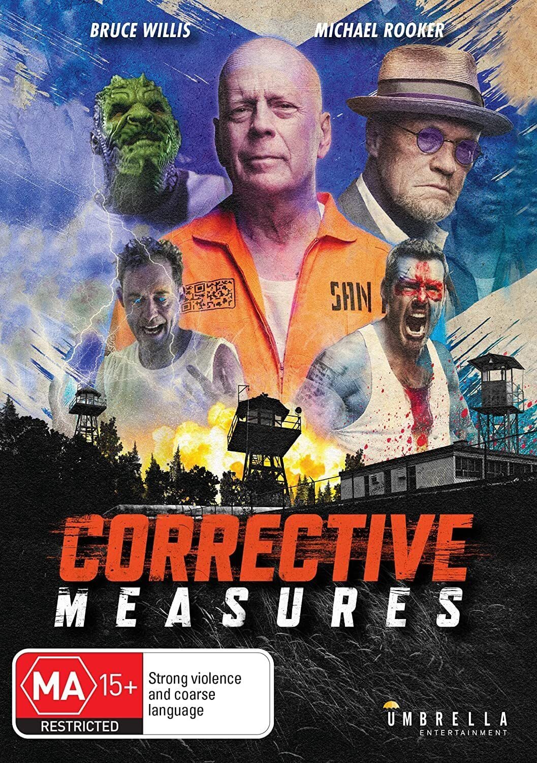 Corrective Measures (DVD) Bruce Willis Michael Rooker Tom Cavanagh Brennan Mejia