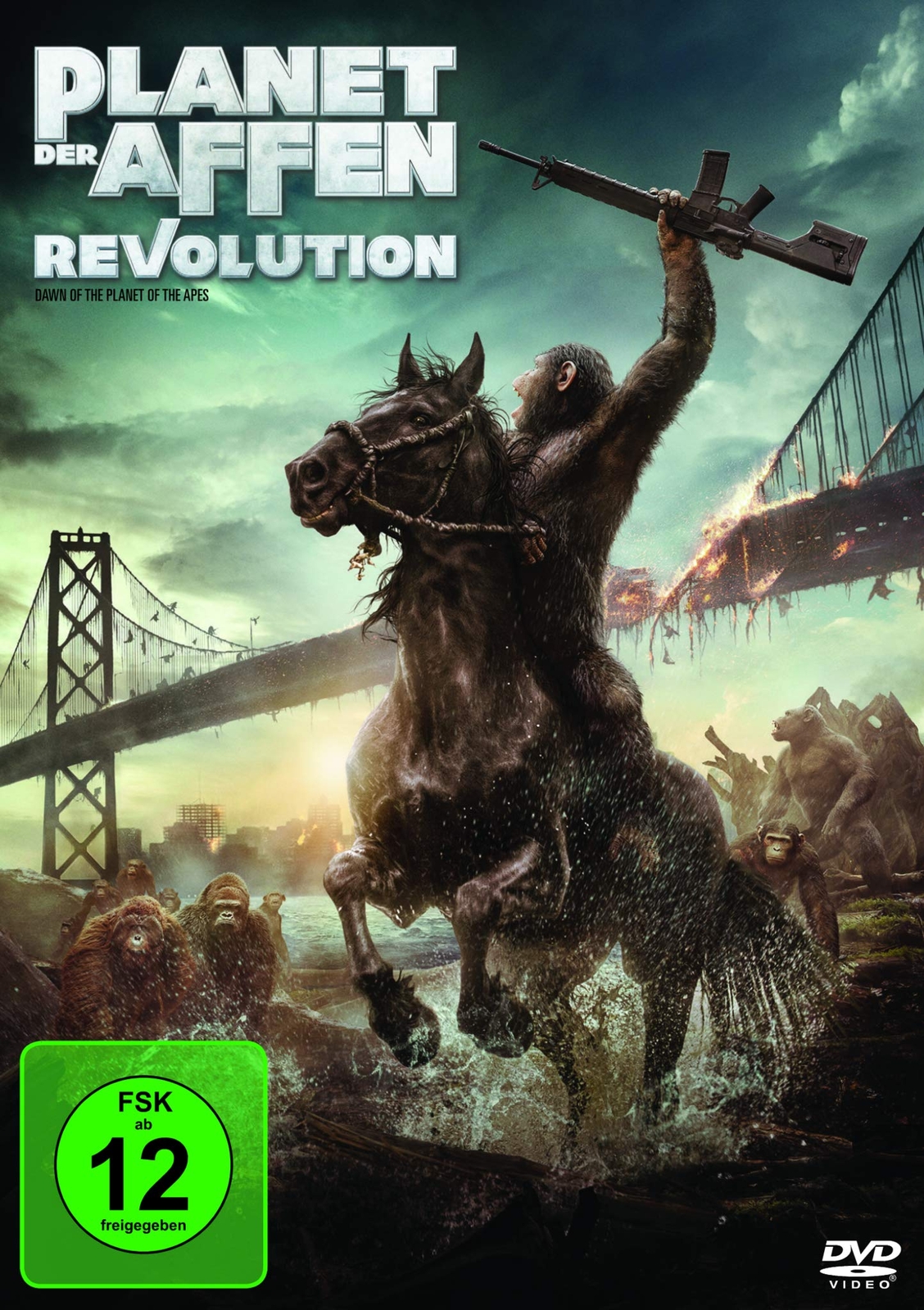 Planet der Affen - Revolution (DVD) Serkis Andy Clarke Jason Oldman Gary Russel
