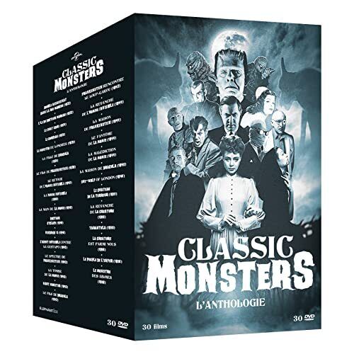 Classic Monsters - L'Anthologie - Coffret 3 films - 3 DVD (Q3B)