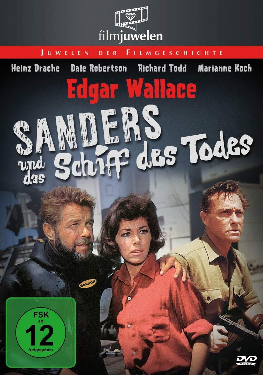 Sanders und das Schiff des Todes (DVD) Richard Todd Dale Robertson Heinz Drache
