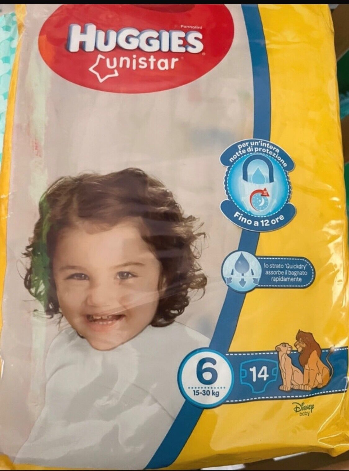 Huggies Unistar Pannolini taglia 6 