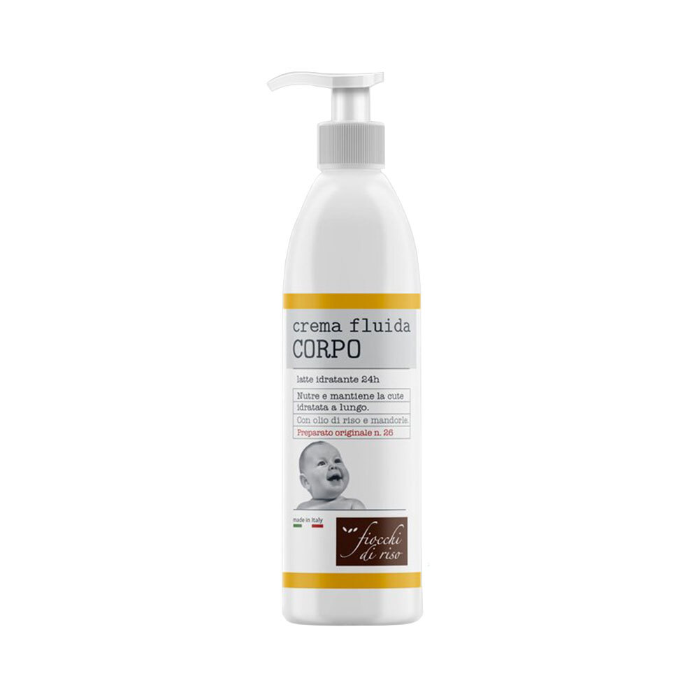 Fiocchi di Riso Crema Fluida Corpo Latte Idratante, 240ml