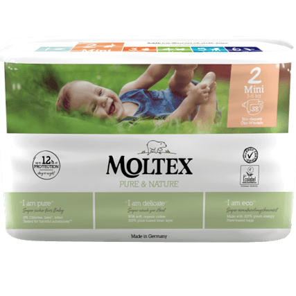 Pannolini Mini Moltex 38 Pezzi