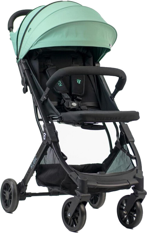 Asalvo Kubic - Passeggino Leggero Pieghevole da 0+ Mesi a 15 Kg Schienale regola