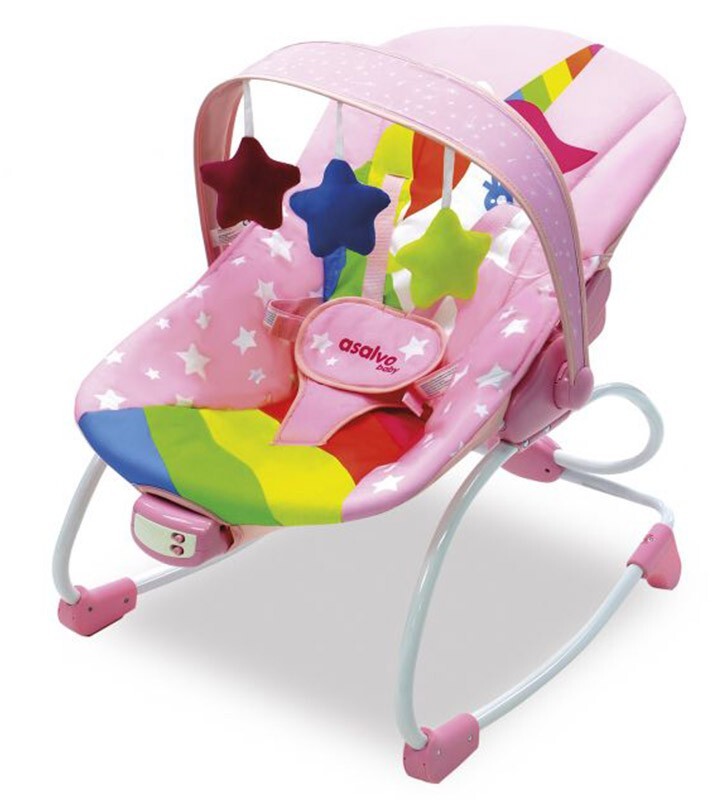 Sdraietta altalena per bambini asalvo 17437 unicorno