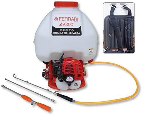 MOTOPOMPA POMPA A SPALLA IRRORATRICE FERRARI A SCOPPIO 2 TEMPI 25 LT MAX 40 BAR