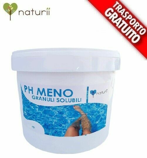 Naturii 16 Kg Ph - Meno Minus granulare correttore riduttore Ph Piscina piscine