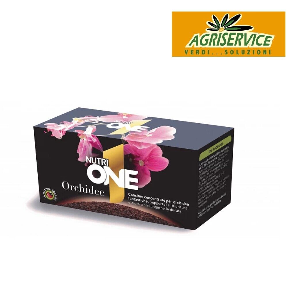 CONCIME CONCENTRATO NUTRI ONE PER ORCHIDEE 20 AMPOLLE MONODOSE AIUTA  FIORITURA