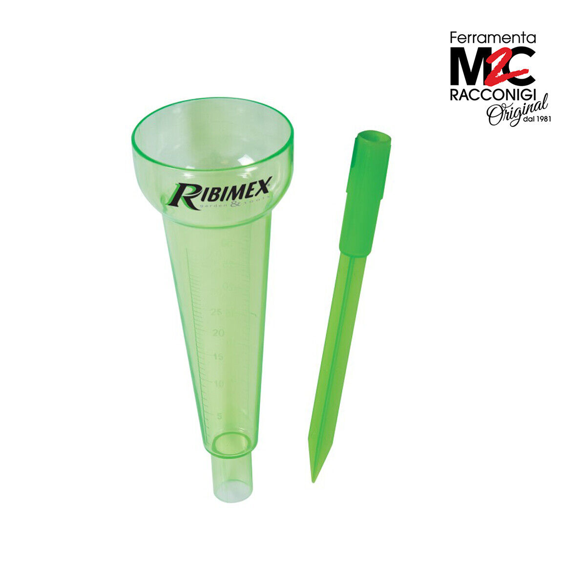 PLUVIOMETRO "RIBIMEX" - misuratore di acqua piovana