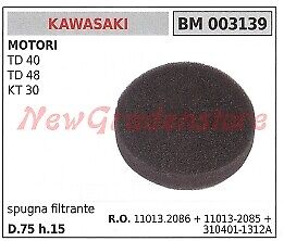 Spugna filtrante KAWASAKI motore TD 40 48 KT 30 003139