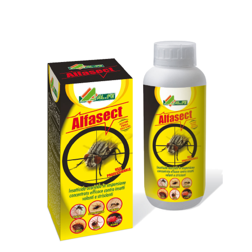 ALFASECT ALFACIPERMETRINA INSETTICIDA INSETTI VOLANTI E STRISCIANTI 250 ml