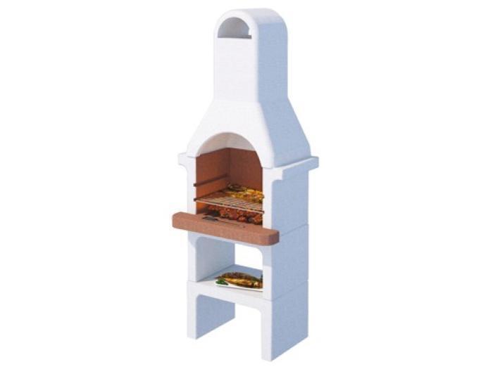 Barbecue in cemento a carbone mod.Beton Fal 65x49xh178cm 220kg