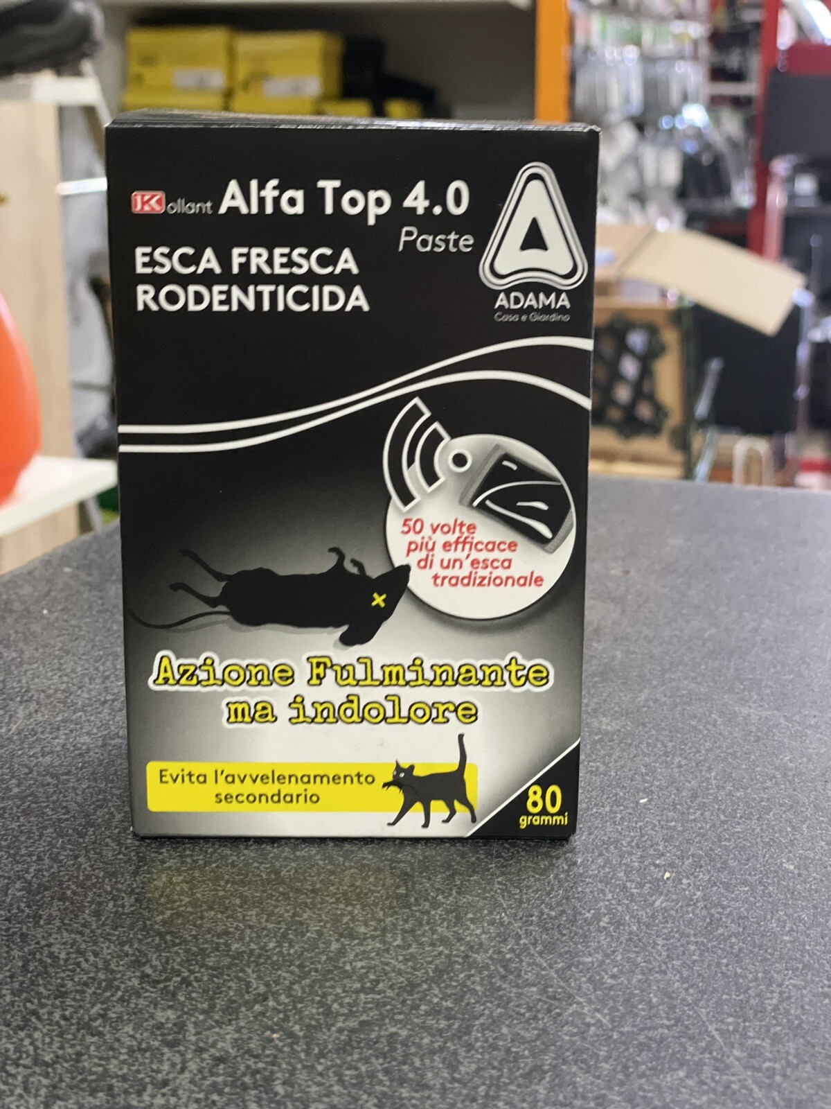 ADAMA Esca Rodenticida KOLLANT Alfa top 4.0 kit ESCA  topicida