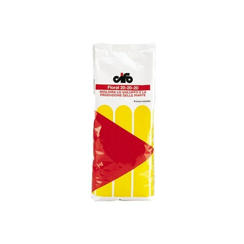 FLORAL 20-20-20 CIFO CONCIME FOGLIARE NPK + MICROELEMENTI 2,5 Kg 250 gr x 100 lt