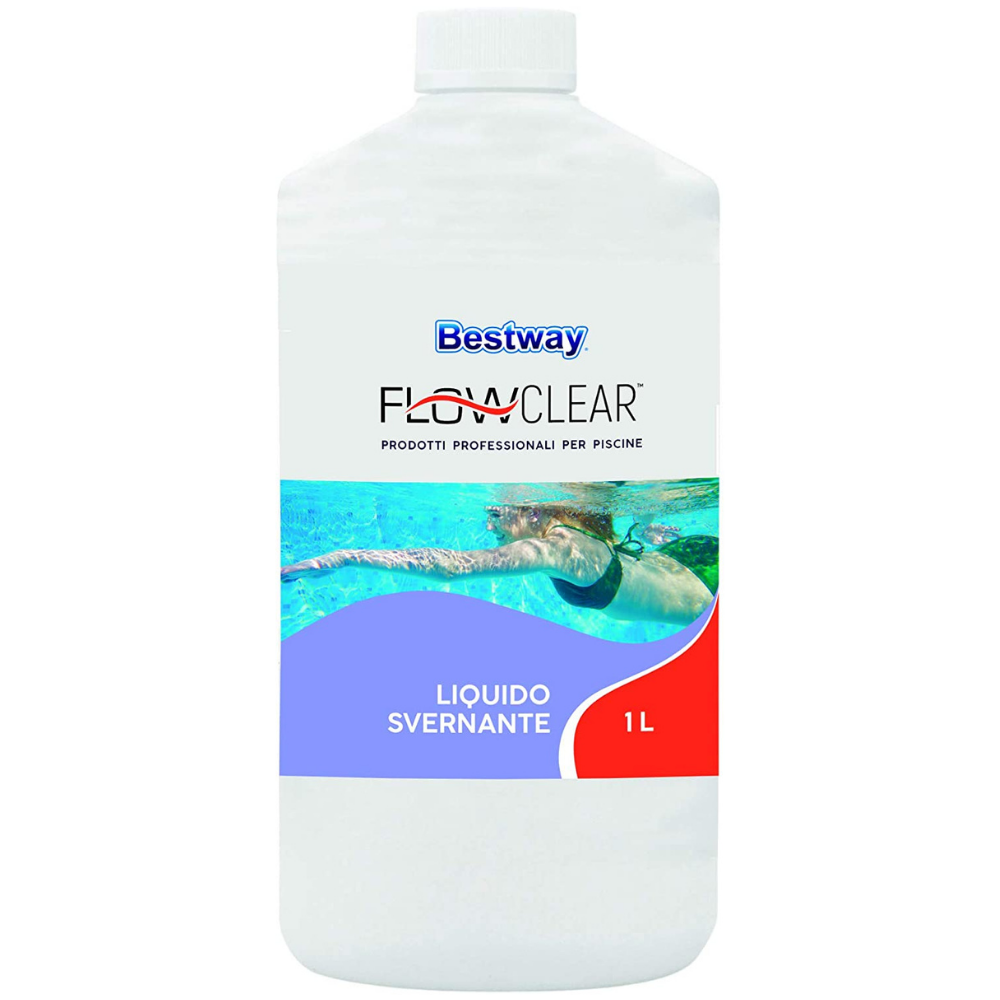 Bestway SVERNANTE PISCINA INVERNALE TRATTAMENTO ACQUA PISCINA ANTIBATTERICO 1 LT