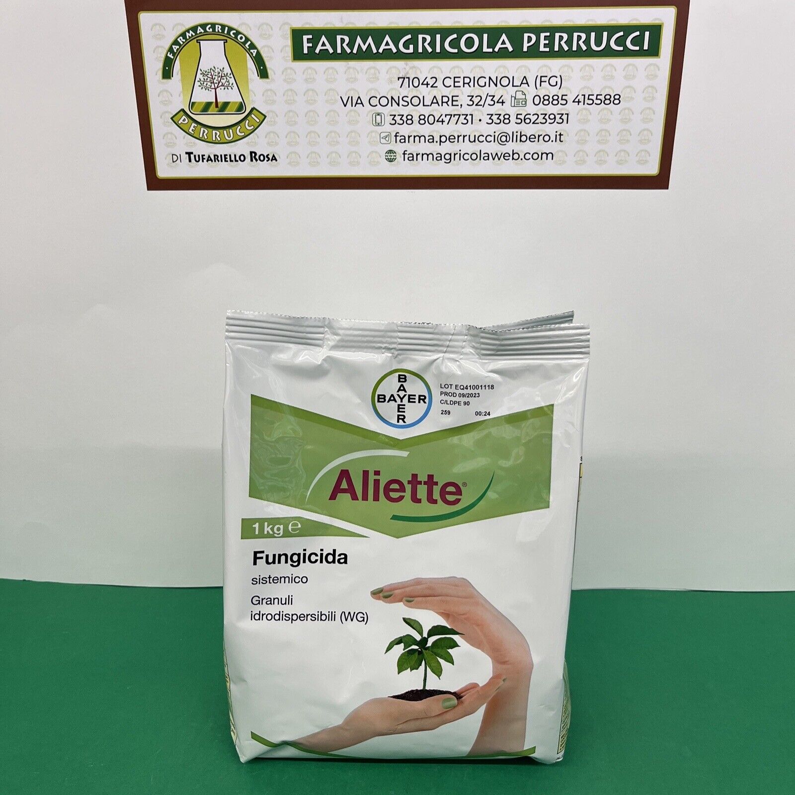 Aliette fungicida attivo su malattie fungine(Fosetil Alluminio 80%) Kg1