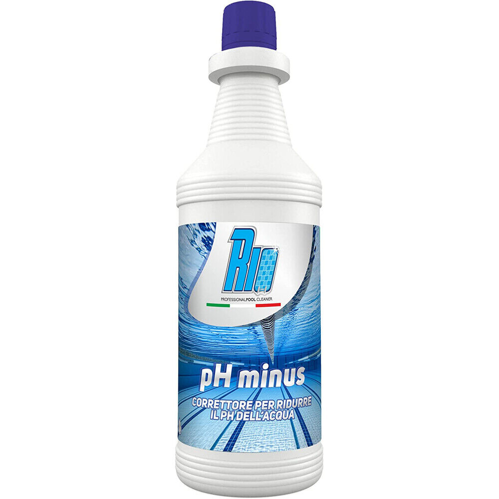 CORRETTORE RIDUTTORE LIQUIDO PH MENO 1Kg PISCINA PH MINUS RIO